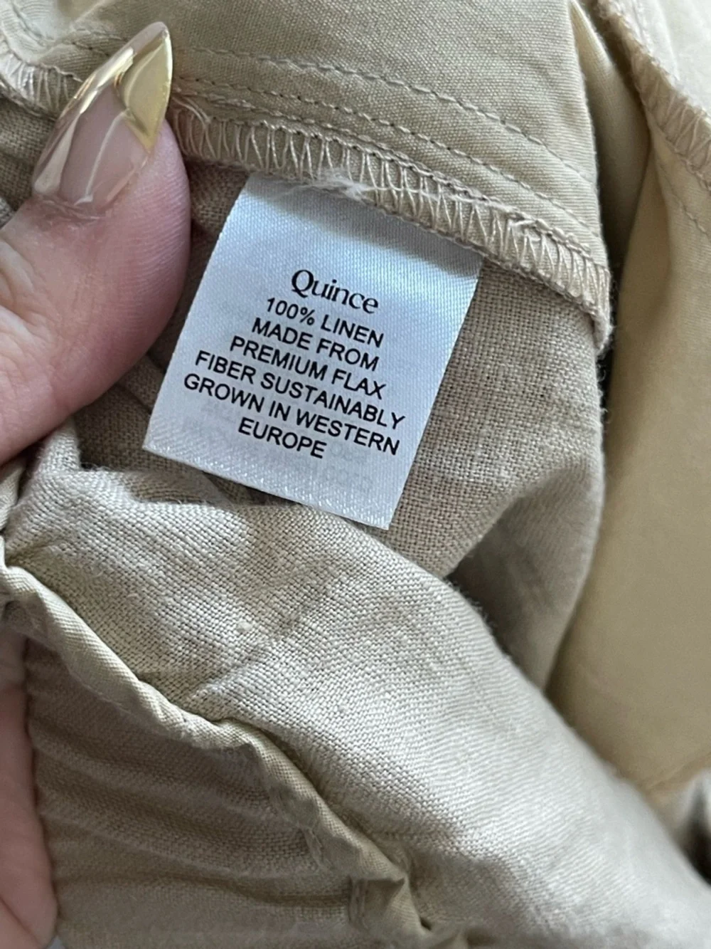 Quince | Pull-on Stretch Linen Pant Lagenlook Summer Lightweight Closet Staple